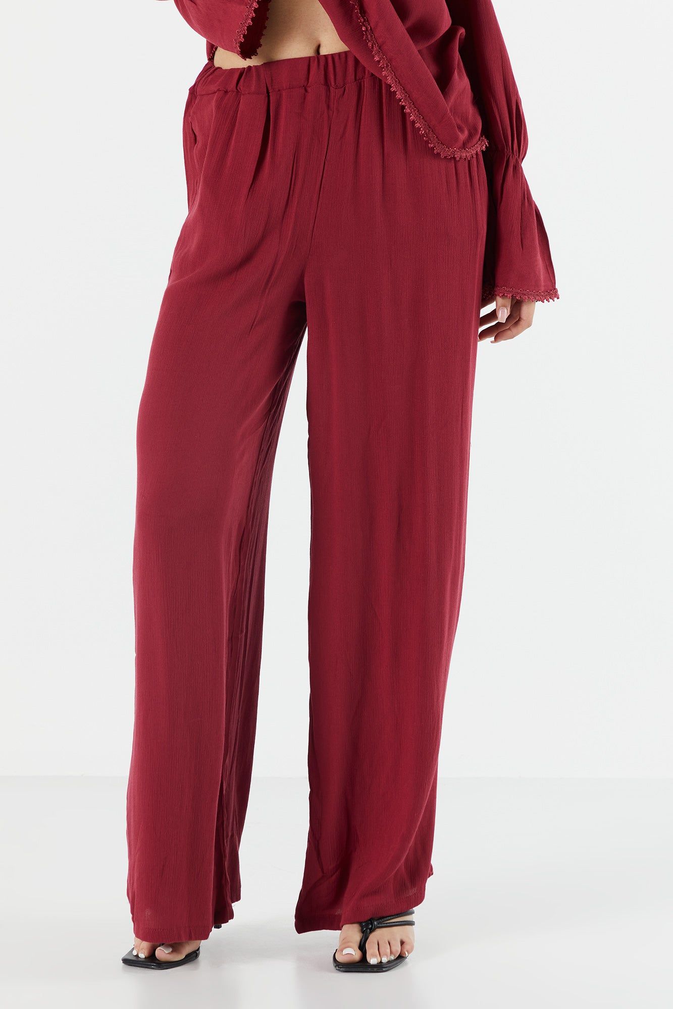 Pantalon mi-taille à jambe large sold by Urban Planet product image thumbnail 2