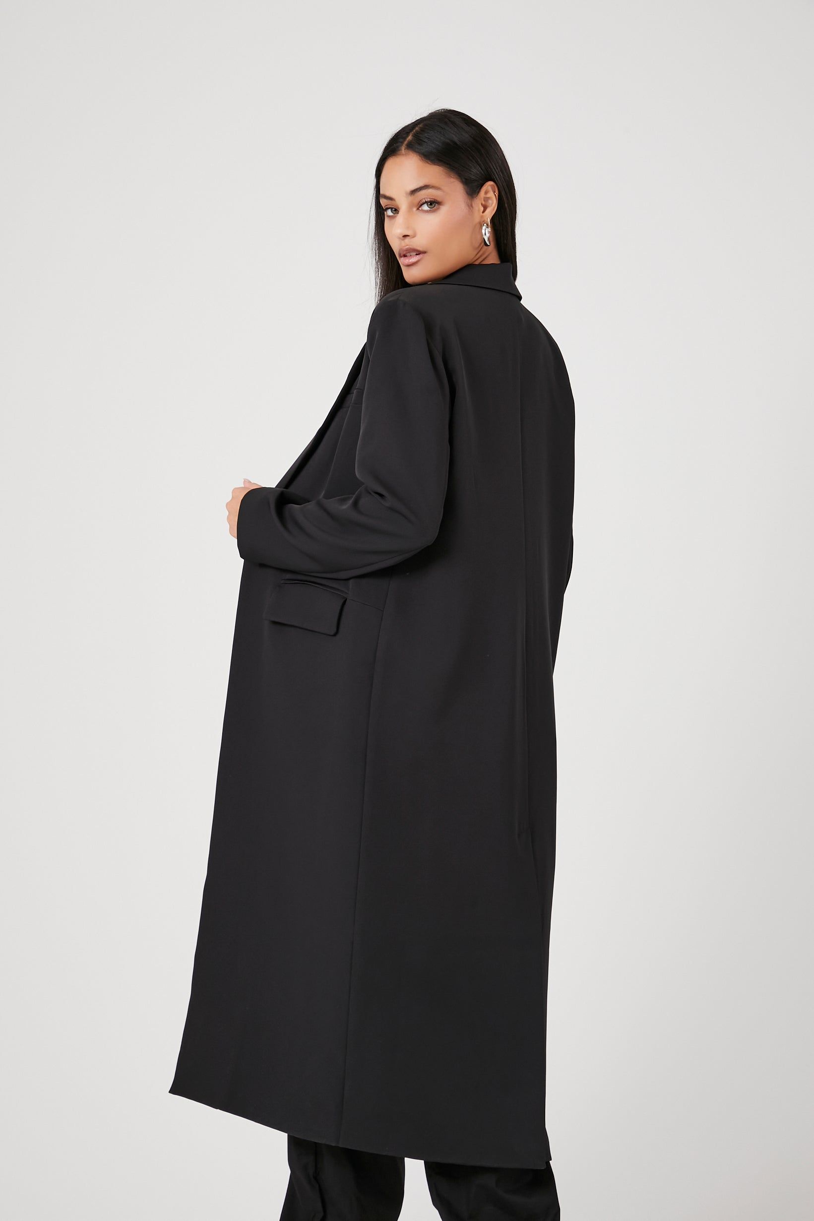 Open Front Longline Blazer sold by Urban Planet product image thumbnail 2