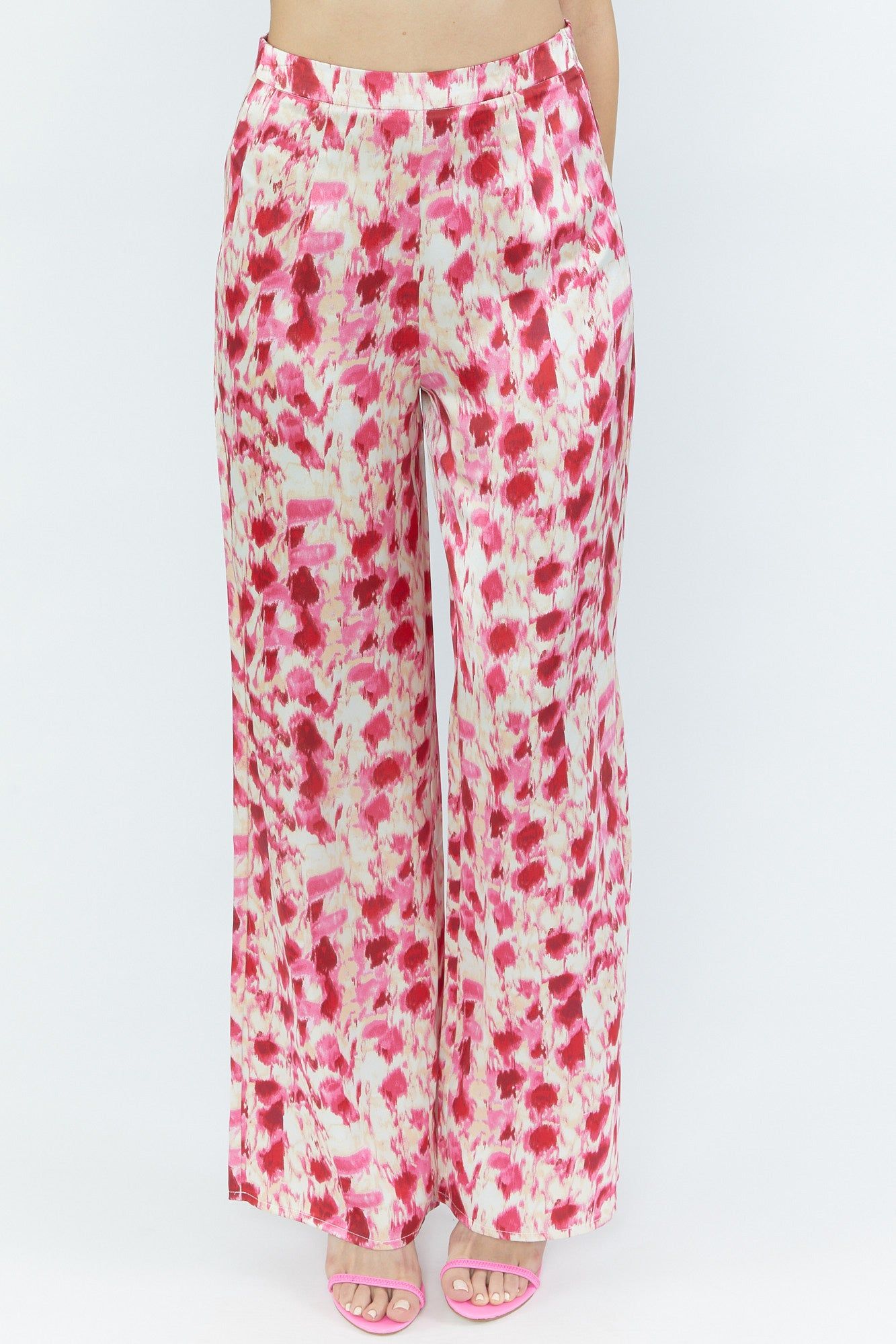 Printed Silk Wide Leg Pant sold by Urban Planet product image thumbnail 2