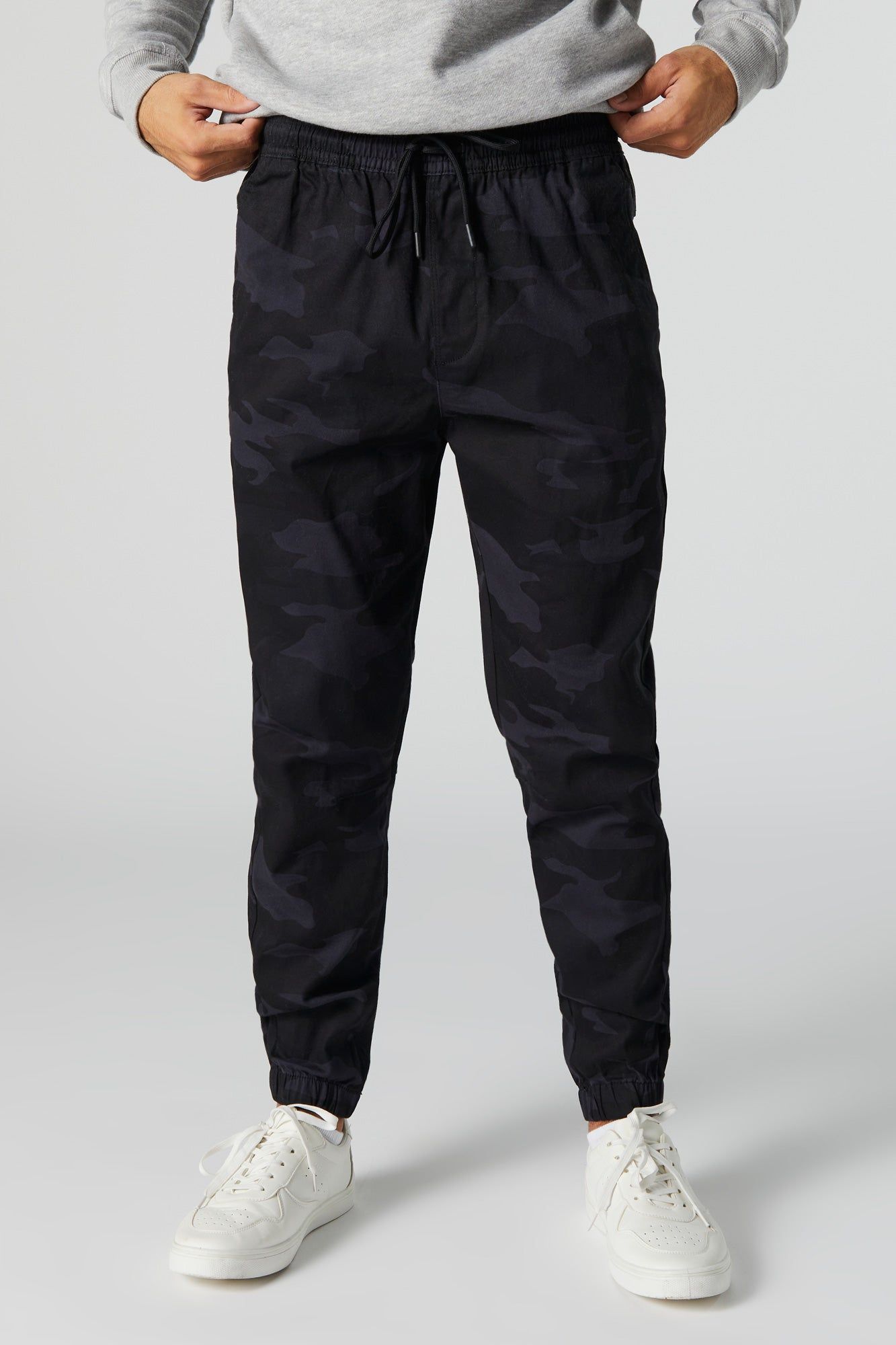 Camo Print Slim Jogger sold by Urban Planet