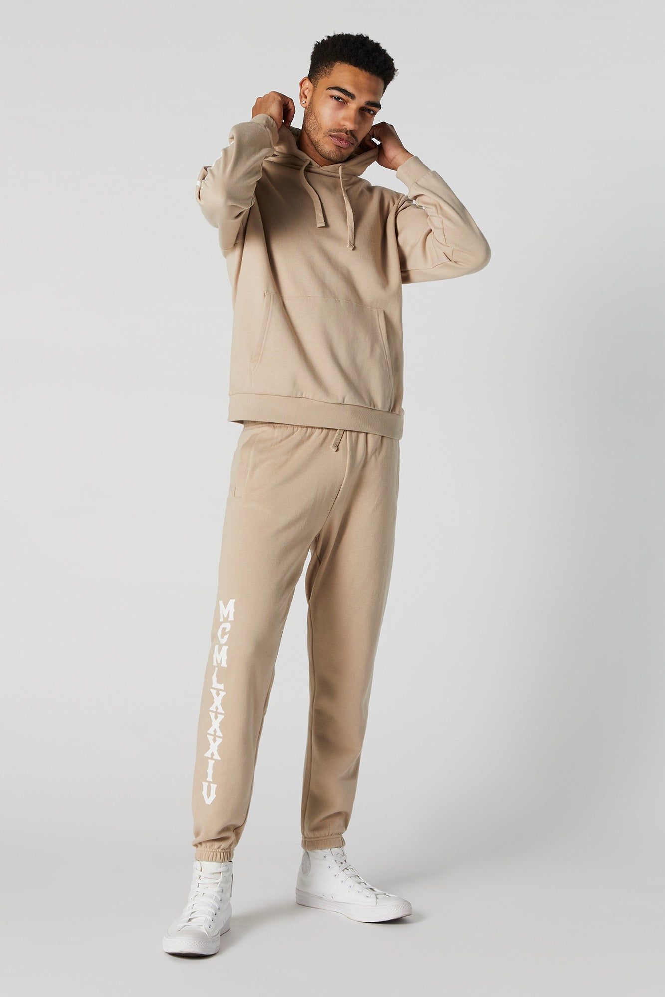 Roman Numeral Graphic Hoodie sold by Urban Planet product image thumbnail 3