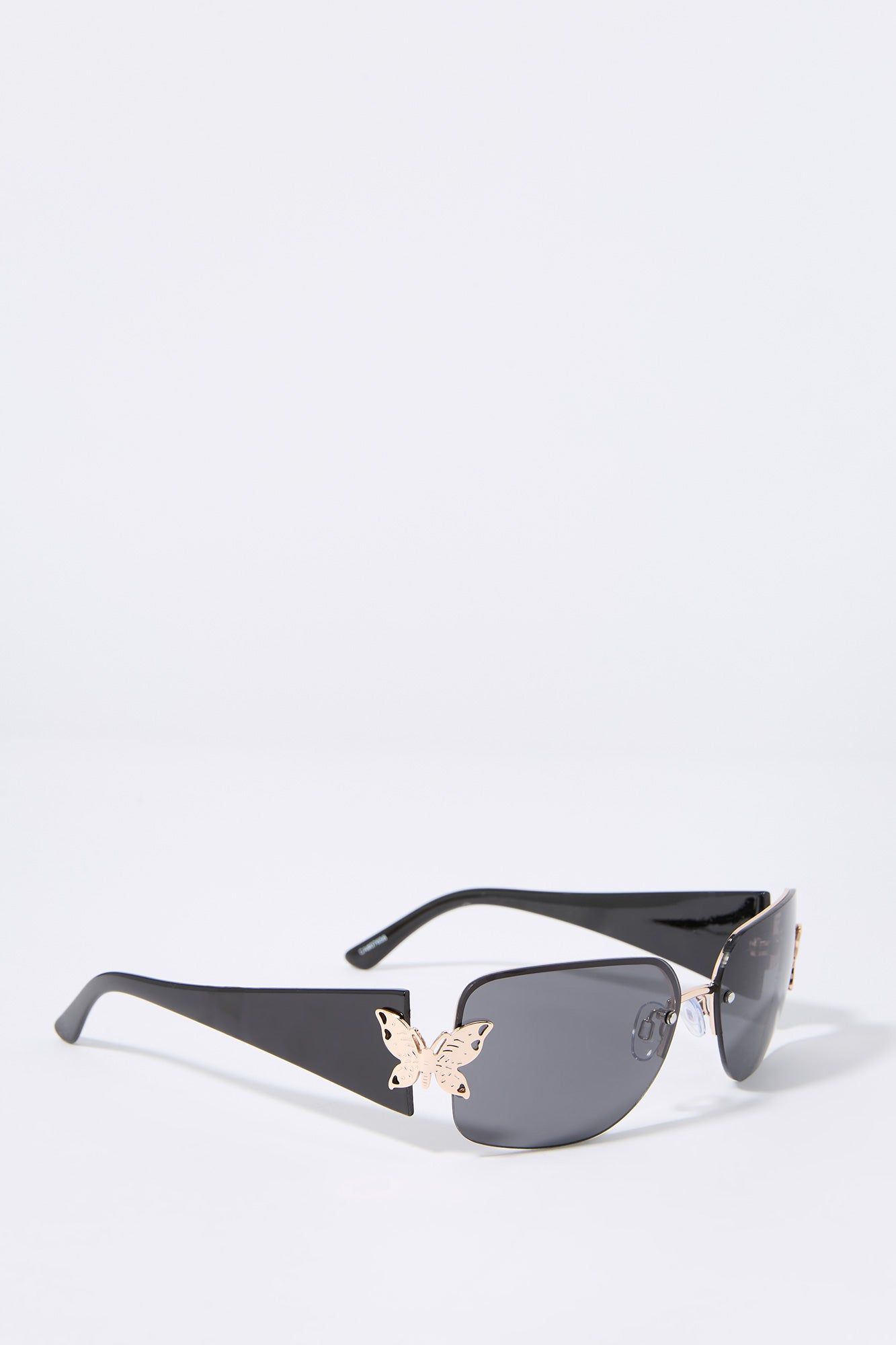 Rimless Butterfly Sunglasses sold by Urban Planet product image thumbnail 5