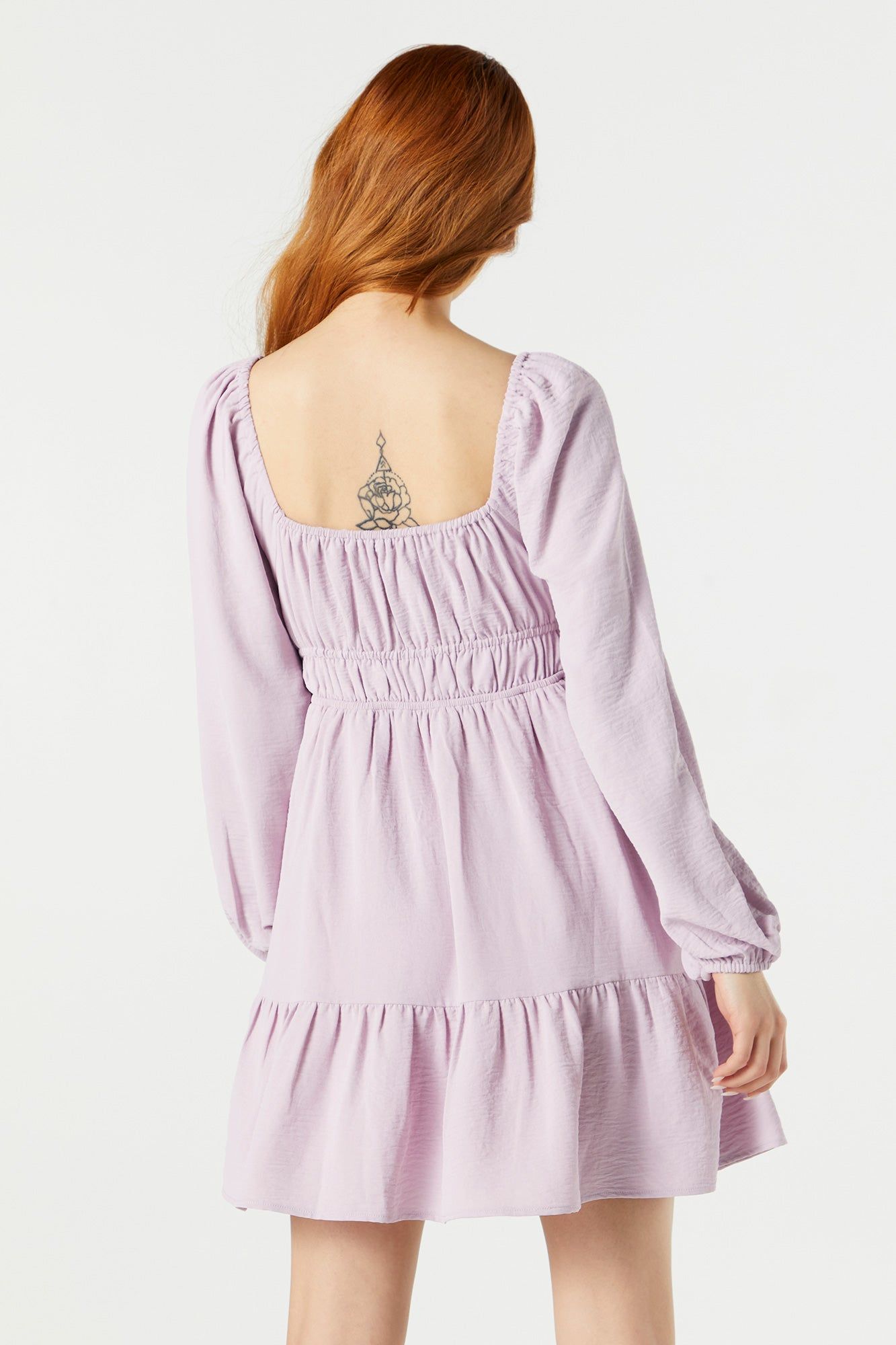 Robe de style nuisette volantée avec décolleté en coeur sold by Urban Planet product image thumbnail 2