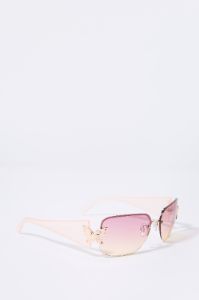 Rimless Butterfly Sunglasses sold by Urban Planet