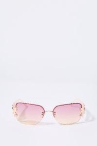 Rimless Butterfly Sunglasses sold by Urban Planet