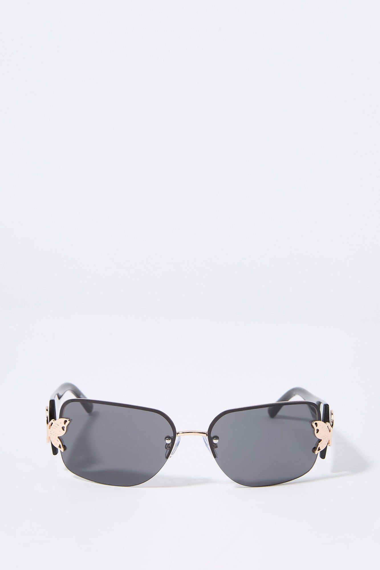 Rimless Butterfly Sunglasses sold by Urban Planet product image thumbnail 4