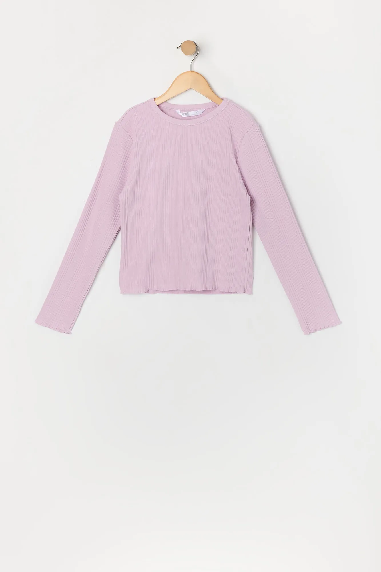 Haut côtelé à manches longues pour fille sold by Urban Planet product image thumbnail 5