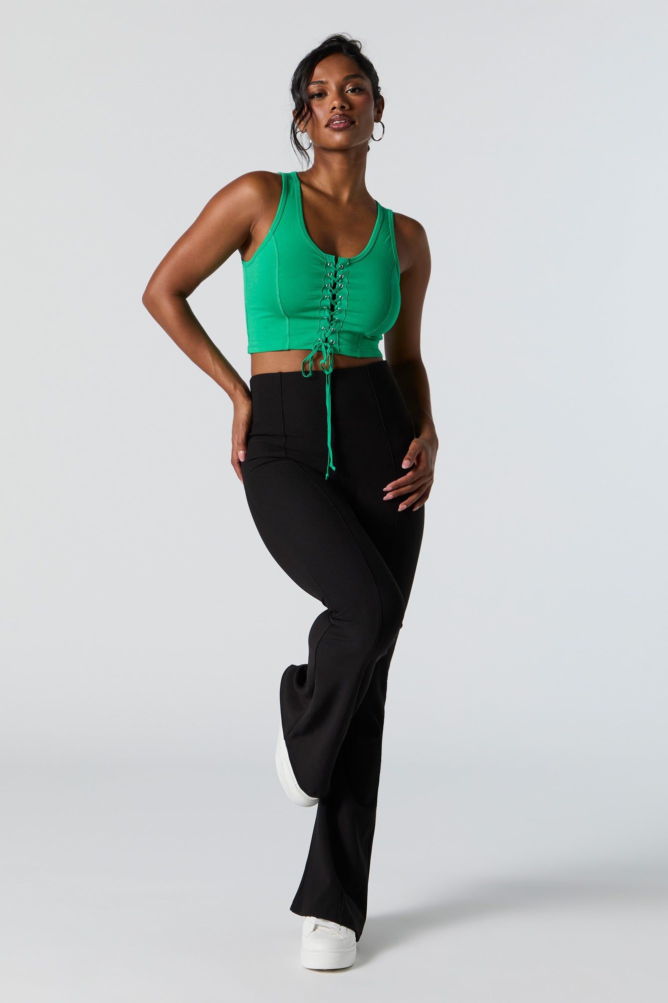 Camisole écourté lacé sold by Urban Planet product image thumbnail 3