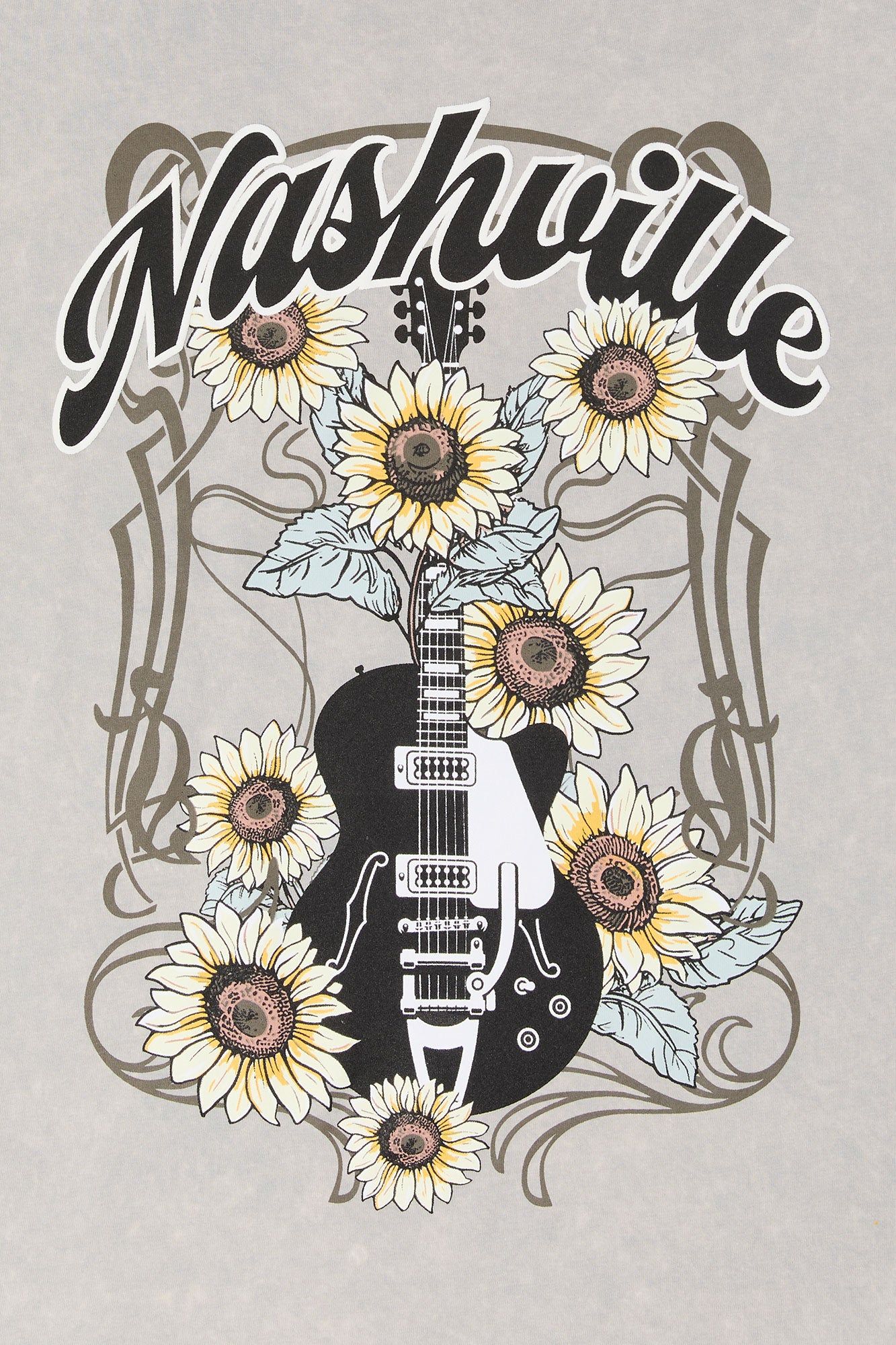 Nashville Graphic Washed Boyfriend T-Shirt sold by Urban Planet