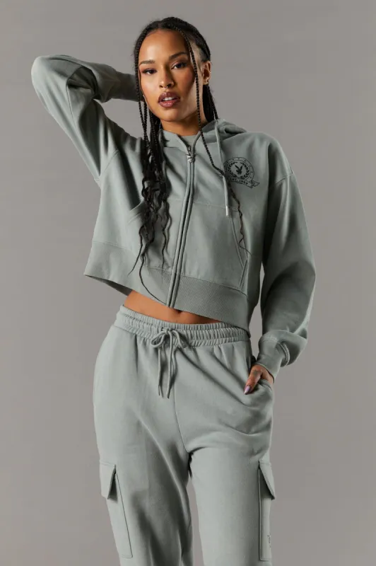 Playboy Est 1953 Graphic Zip-Up Hoodie sold by Urban Planet