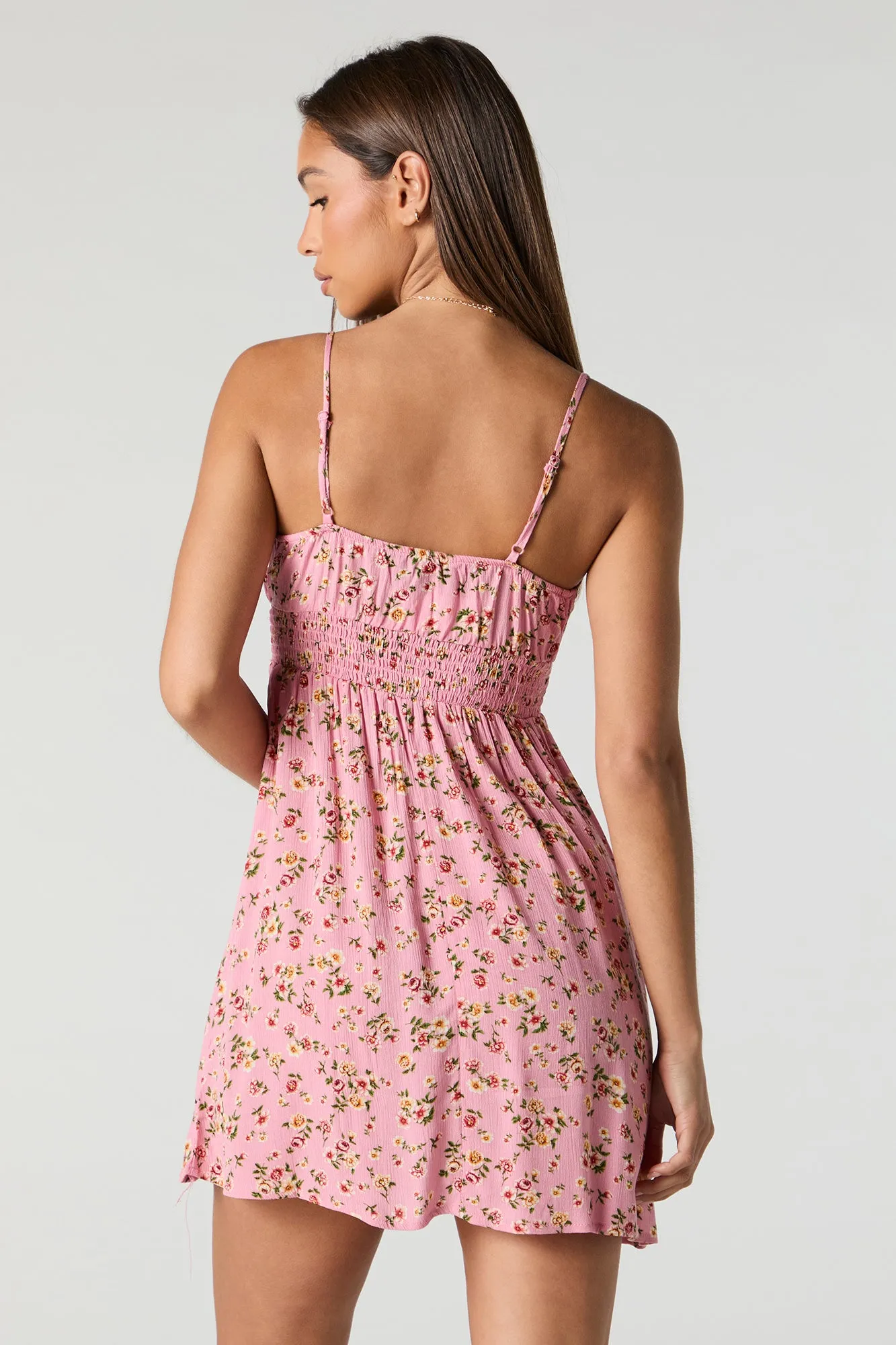 Minirobe-camisole de style laitière fleurie sold by Urban Planet product image thumbnail 5