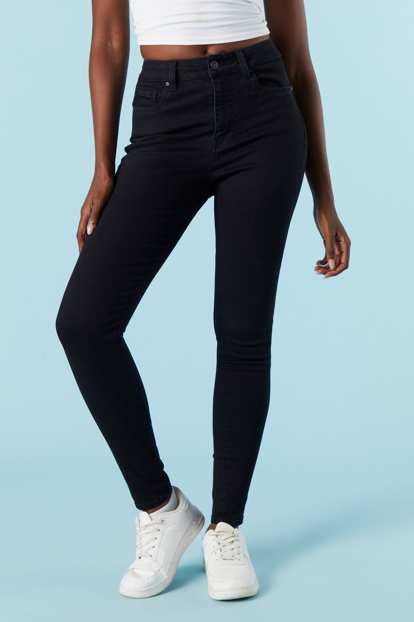 Miami Black Wash Skinny Jean sold by Urban Planet product image thumbnail 2