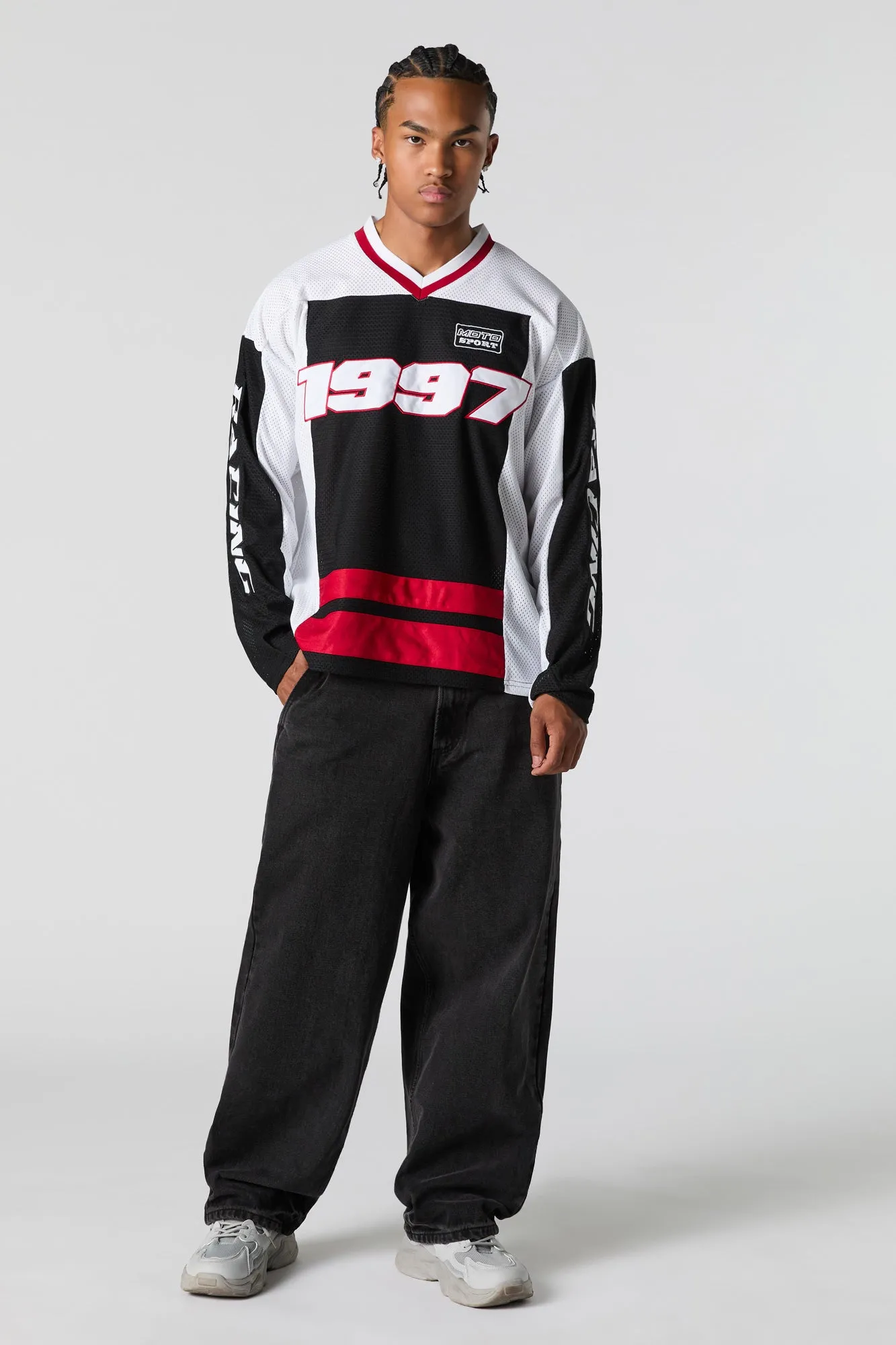 Mesh Racing Jersey sold by Urban Planet product image thumbnail 3