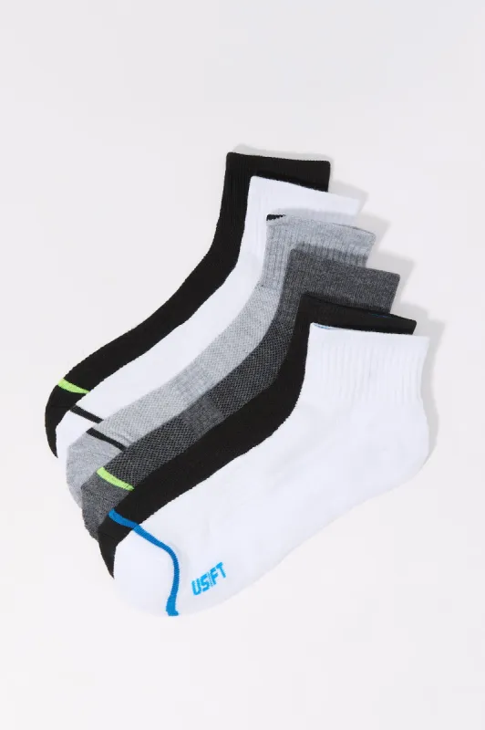 Assorted Athletic Ankle Socks (6 Pack) sold by Urban Planet