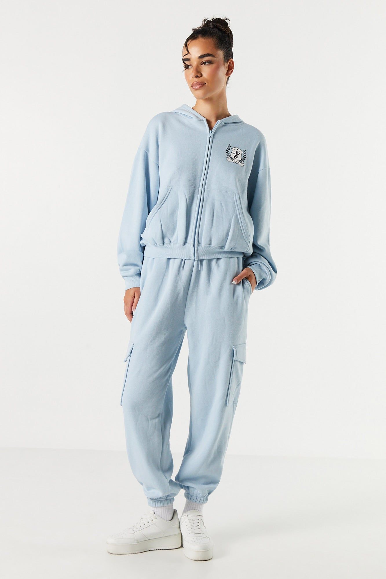 Fleece Cargo Jogger sold by Urban Planet product image thumbnail 4