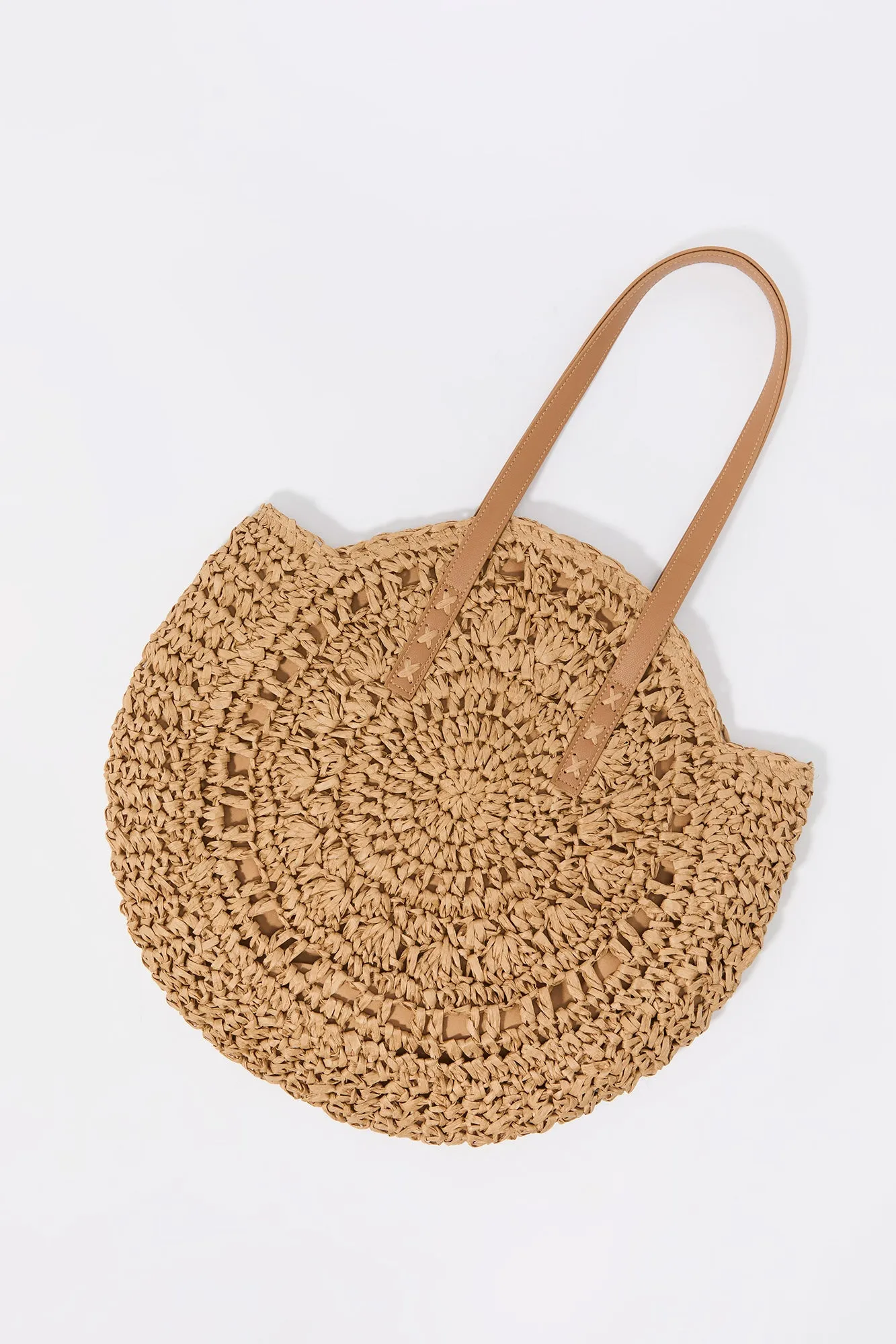 Round Raffia Bag sold by Urban Planet