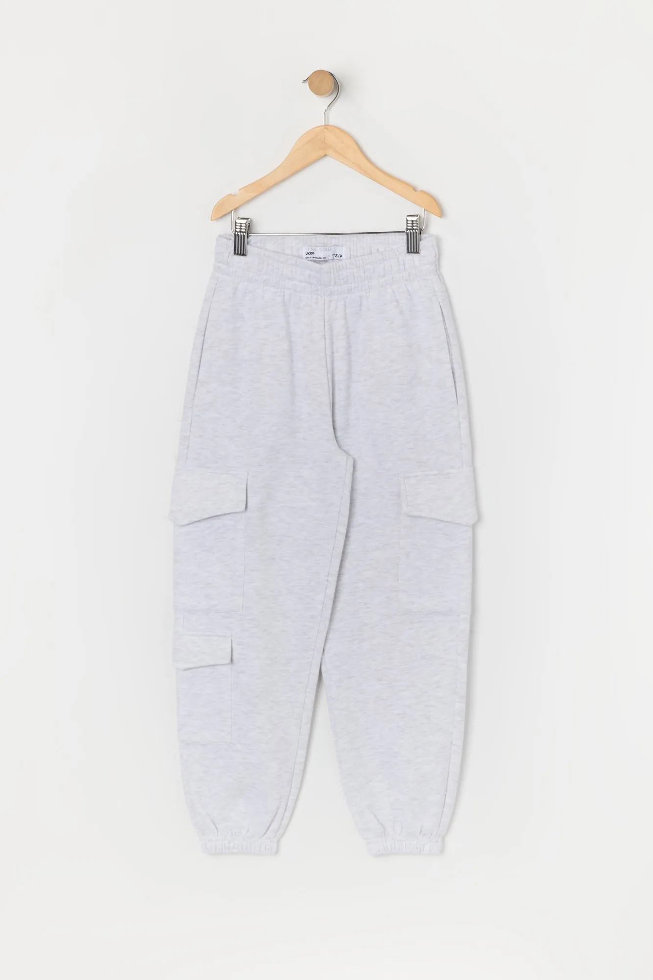 Jogger cargo avec poches multiples en molleton pour fille sold by Urban Planet