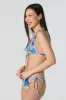 Multicolour Beaded Drawstring Bikini Top sold by Urban Planet