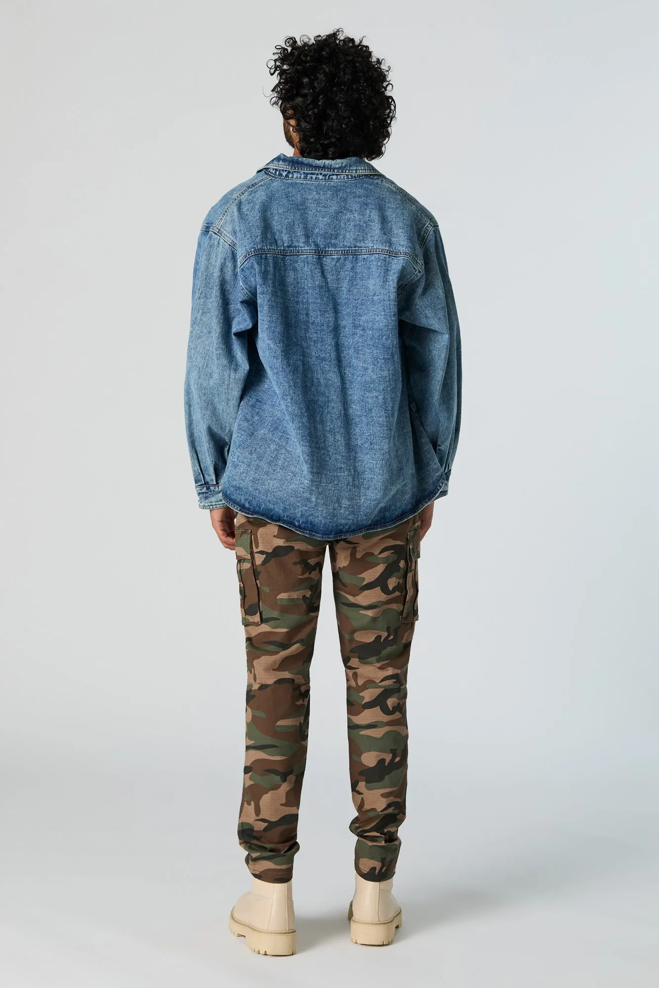 Camo Ripstop Cargo Pant sold by Urban Planet product image thumbnail 3