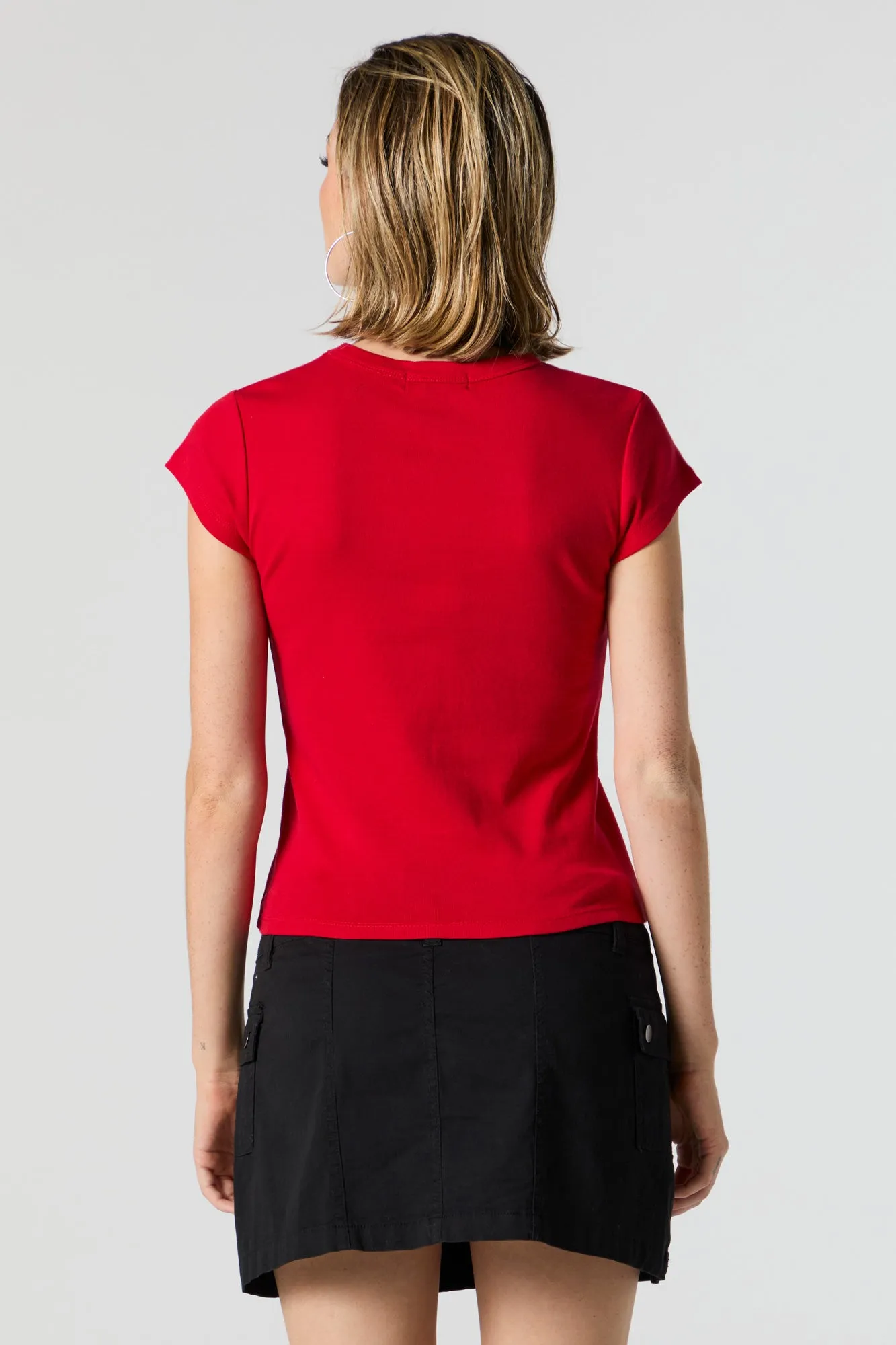 LA Graphic Fitted T-Shirt sold by Urban Planet product image thumbnail 4