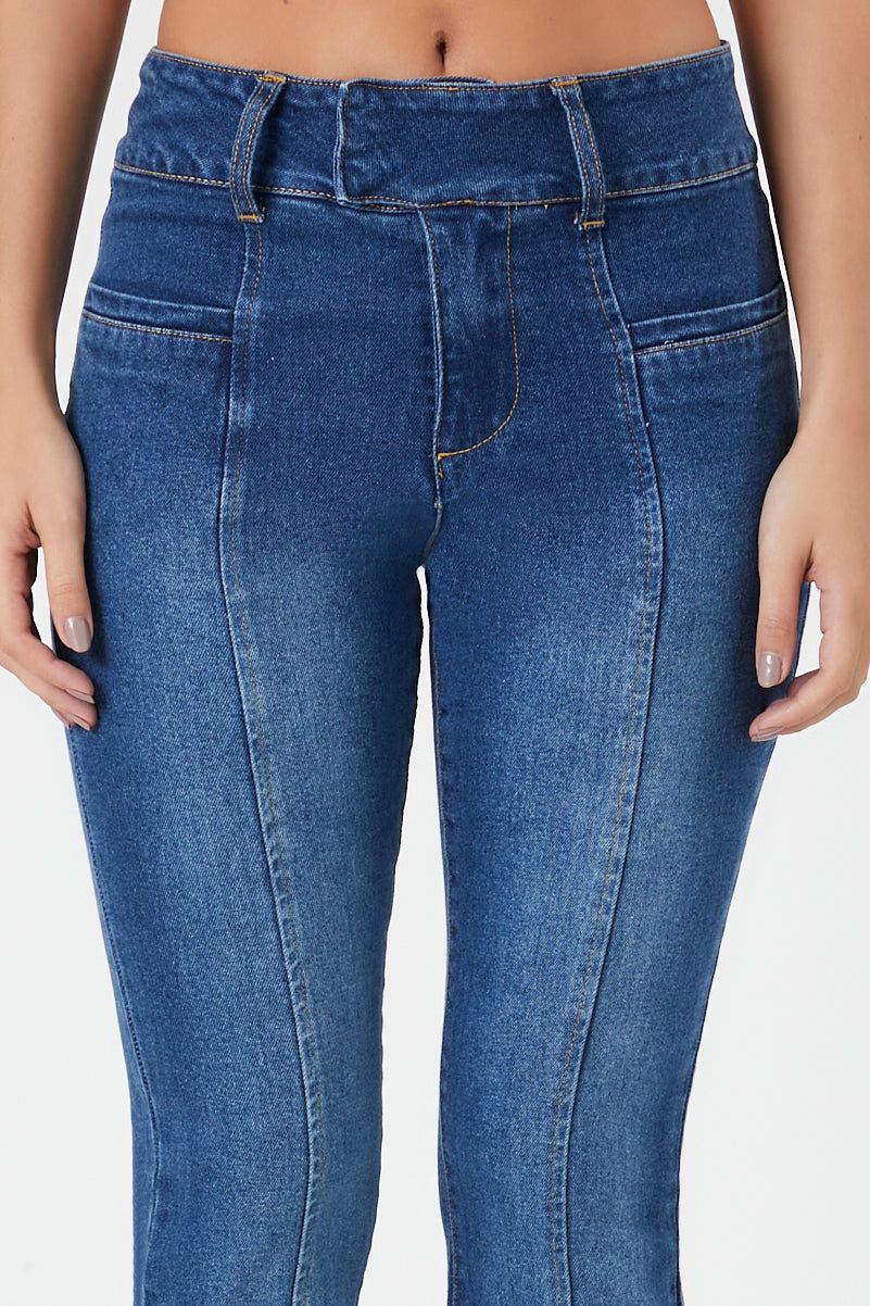 Stretch Denim Flare Jean sold by Urban Planet product image thumbnail 5