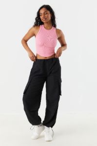 Seamless Ribbed Curved Hem Tank sold by Urban Planet