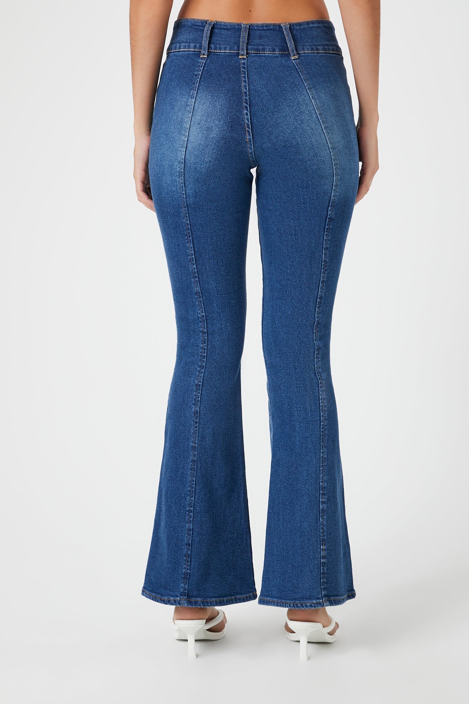 Stretch Denim Flare Jean sold by Urban Planet product image thumbnail 4