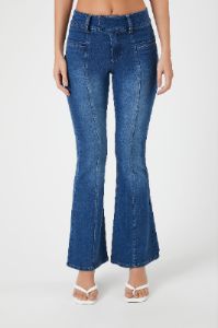 Stretch Denim Flare Jean sold by Urban Planet