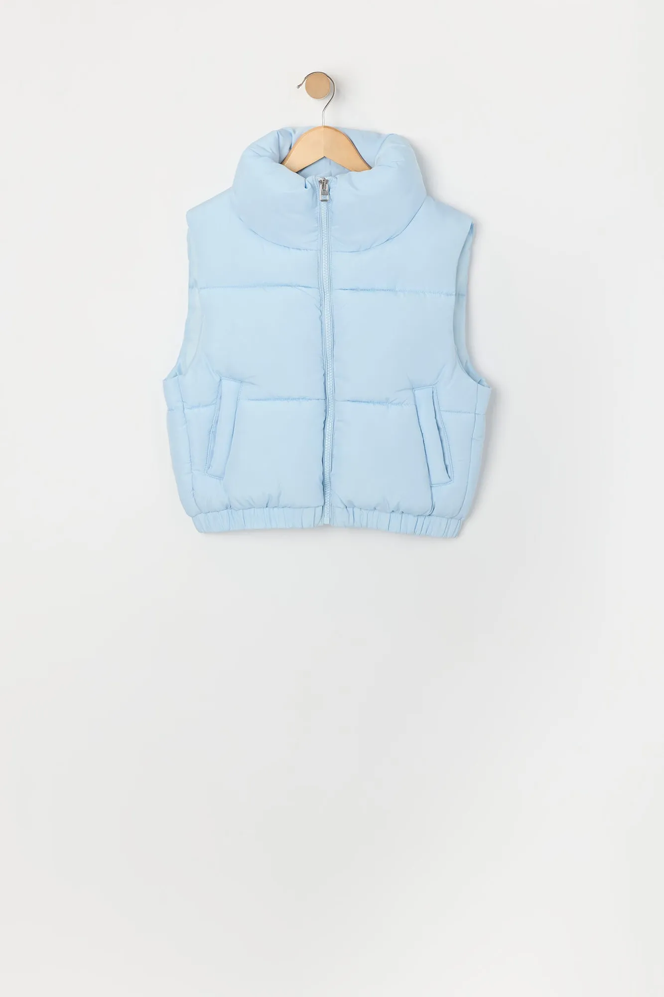 Girls Puffer Vest sold by Urban Planet product image thumbnail 5