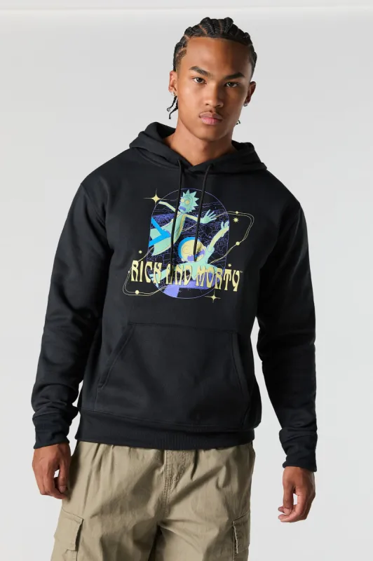 Rick and Morty Graphic Fleece Hoodie sold by Urban Planet