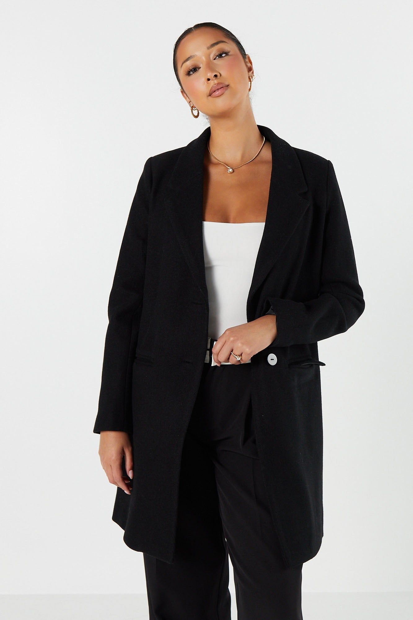 Par-dessus droit en laine sold by Urban Planet product image thumbnail 4