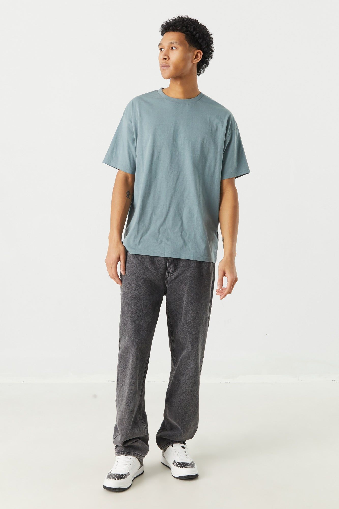 T-shirt ras du cou basique décontracté sold by Urban Planet product image thumbnail 6