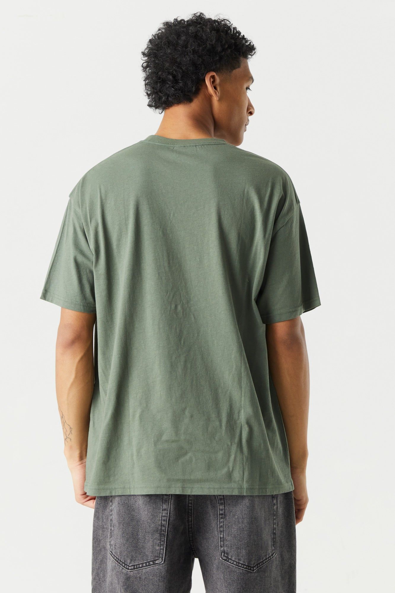 T-shirt ras du cou basique décontracté sold by Urban Planet product image thumbnail 2