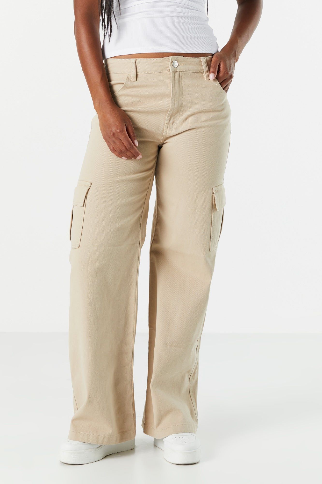 Bull Denim Wide Leg Cargo Jean sold by Urban Planet product image thumbnail 11