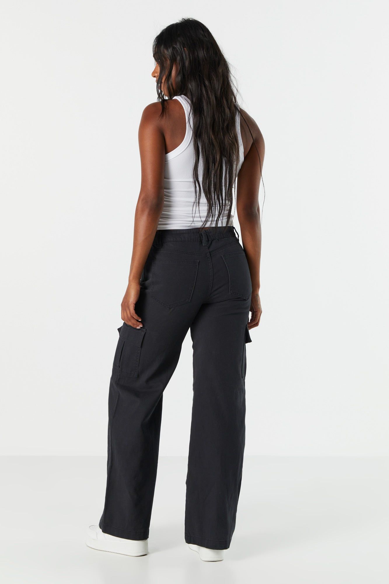 Bull Denim Wide Leg Cargo Jean sold by Urban Planet product image thumbnail 3