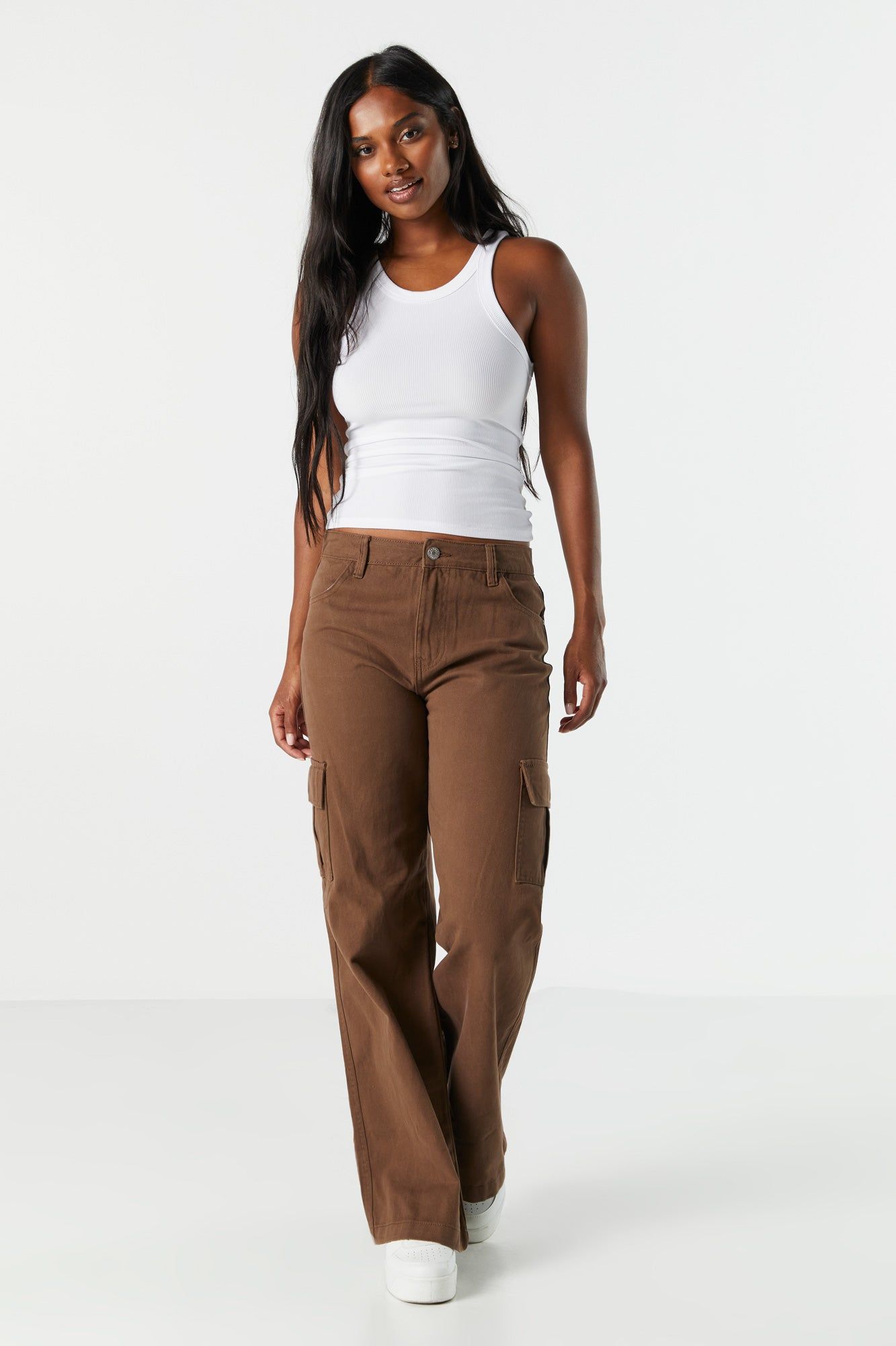 Bull Denim Wide Leg Cargo Jean sold by Urban Planet product image thumbnail 7