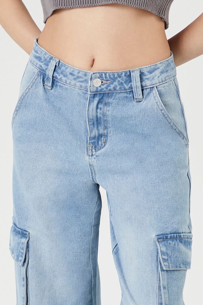 Jean cargo à jambe large sold by Urban Planet product image thumbnail 5