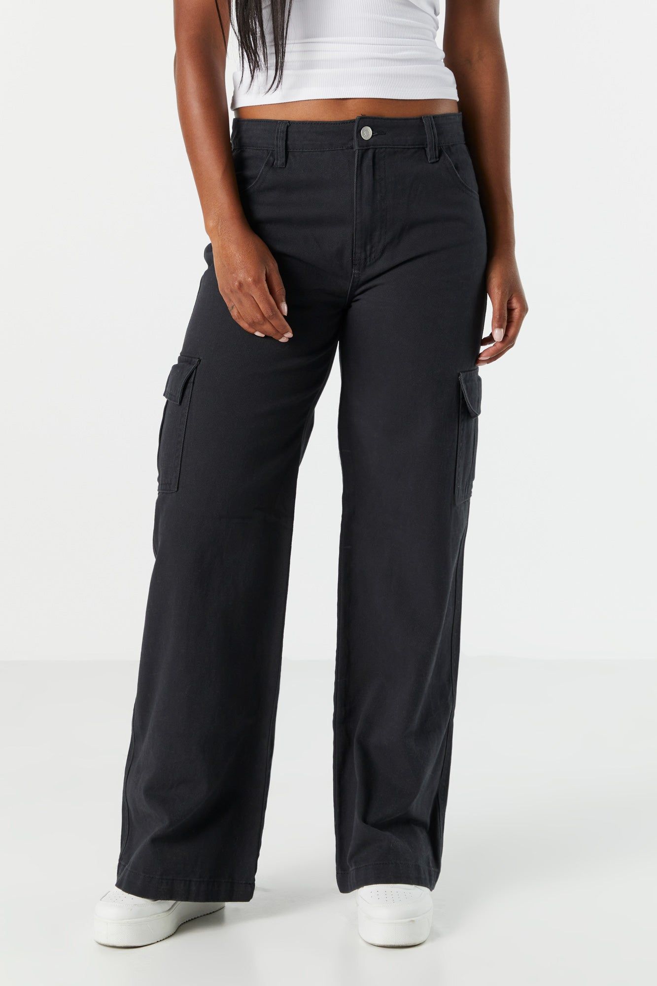 Bull Denim Wide Leg Cargo Jean sold by Urban Planet product image thumbnail 2