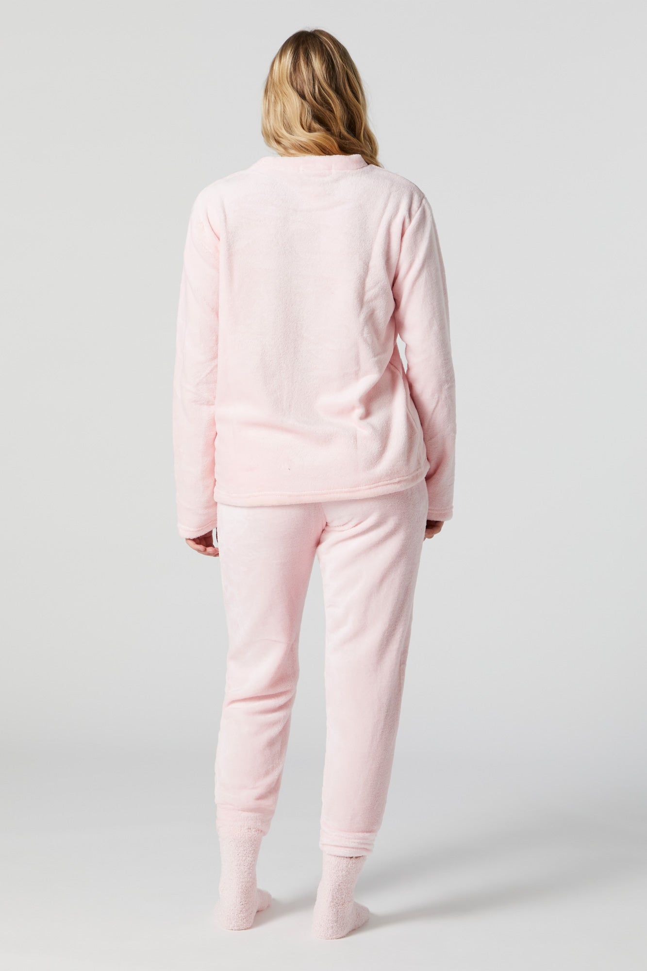 Plush Cloud 3 Piece Pajama Set sold by Urban Planet product image thumbnail 3