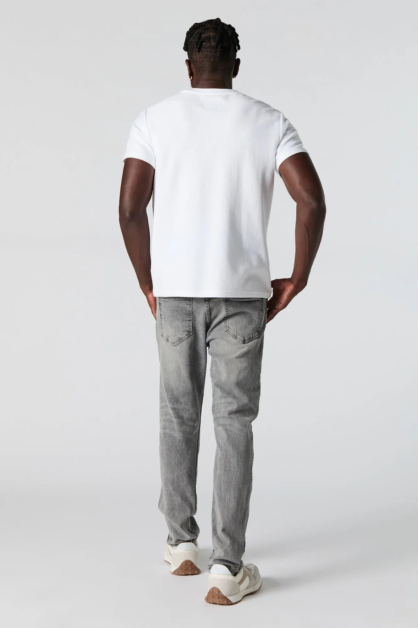 Grey Wash Skinny Jean sold by Urban Planet product image thumbnail 3