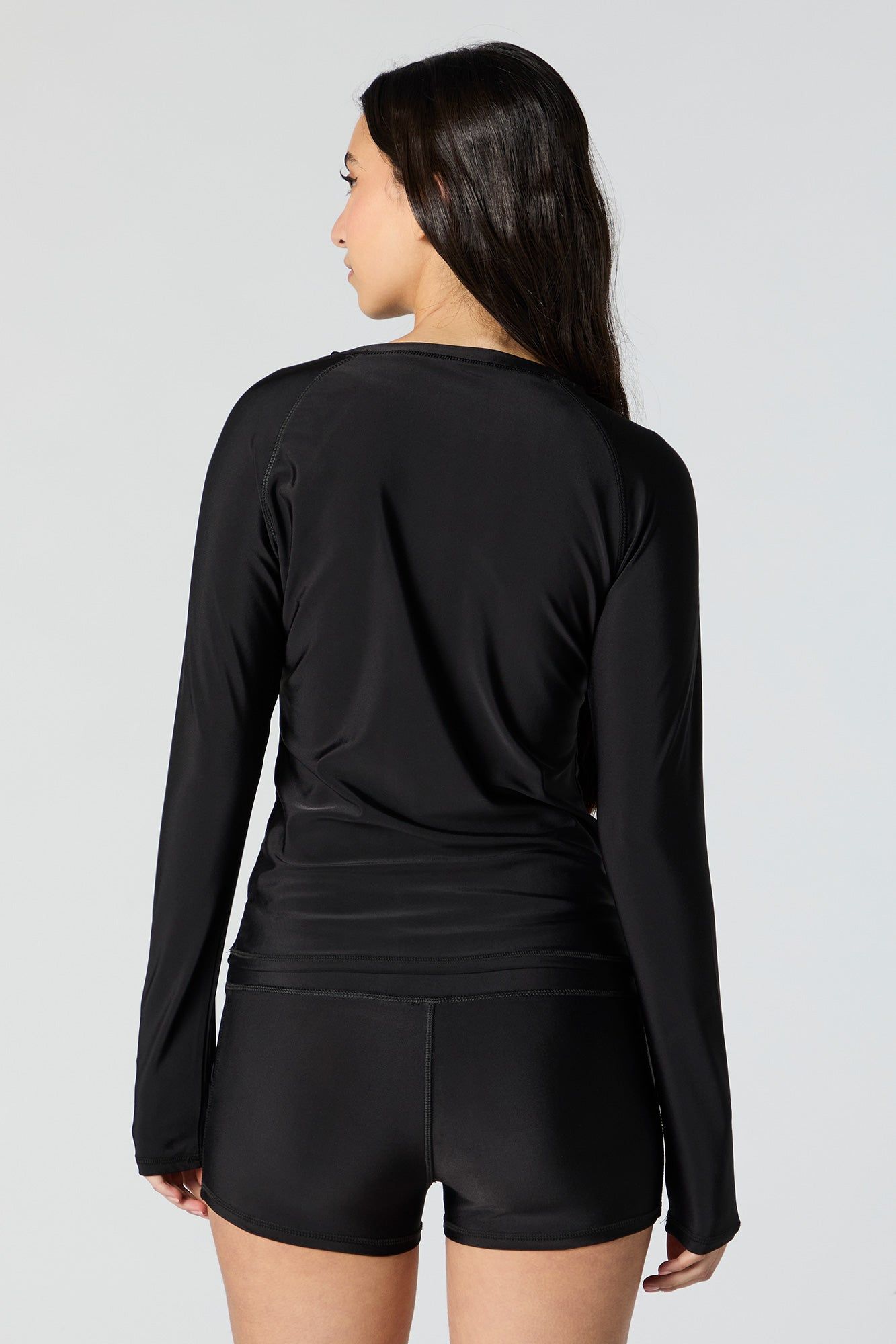 Long Sleeve Rashguard Top sold by Urban Planet product image thumbnail 3