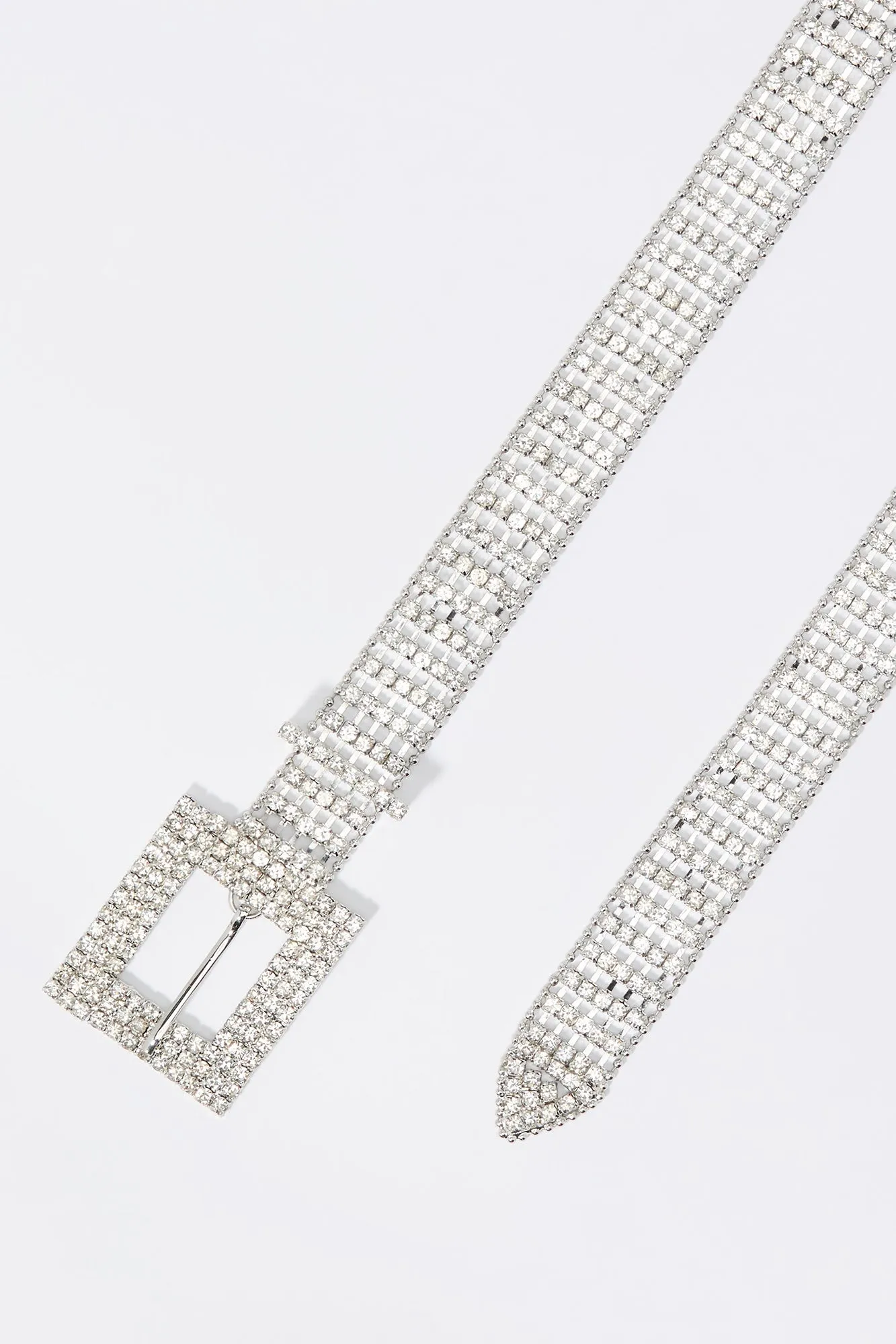 Rhinestone Square Buckle Belt sold by Urban Planet product image thumbnail 2