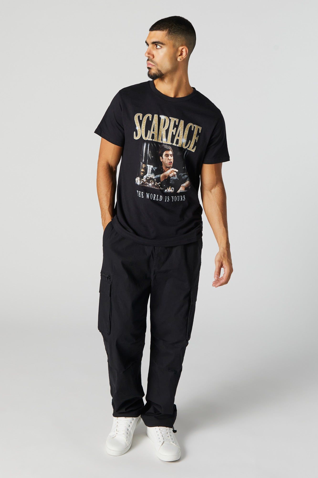 T-shirt à imprimé Scarface sold by Urban Planet product image thumbnail 3