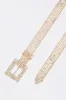 Rhinestone Square Buckle Belt sold by Urban Planet