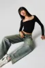 Vintage Medium Wash Low Rise Skater Jean sold by Urban Planet