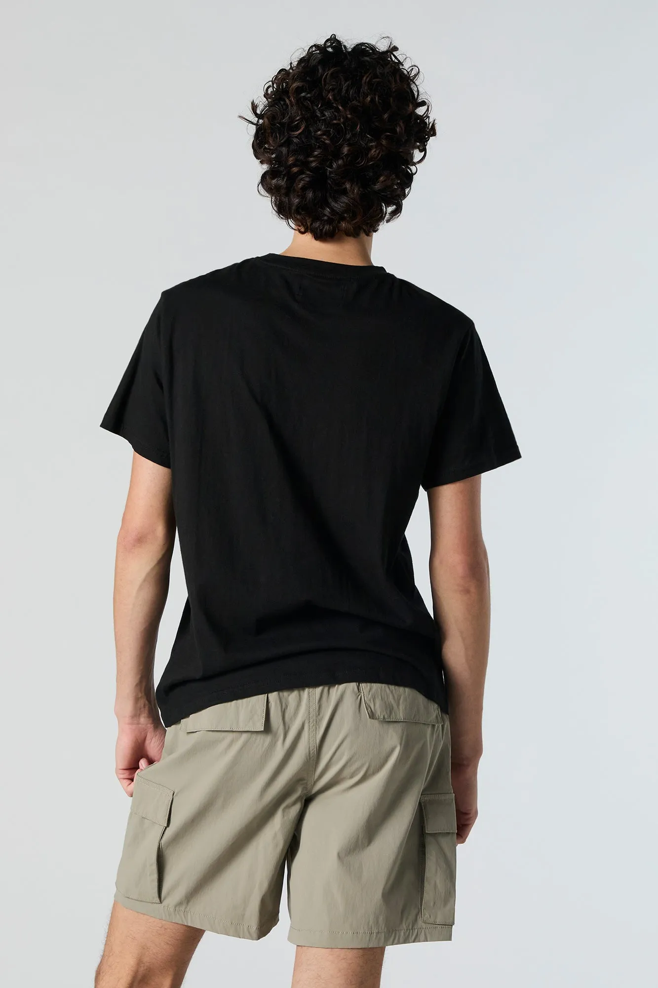 Nylon Drawstring Cargo Short sold by Urban Planet product image thumbnail 3
