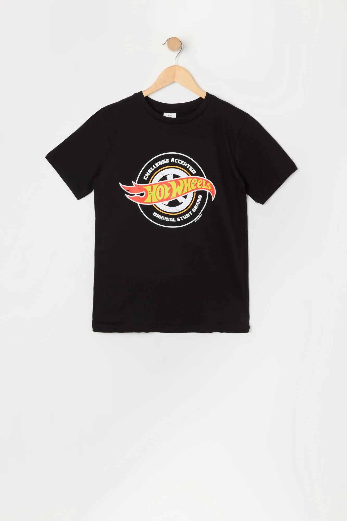 Boys Hot Wheels™ Black Graphic T-Shirt sold by Urban Planet