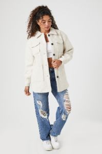 Surchemise boutonnée en Sherpa sold by Urban Planet
