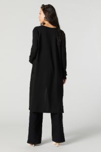 Long Sleeve Open Midi Cardigan sold by Urban Planet