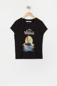 Girls The Little Mermaid Graphic T-Shirt sold by Urban Planet